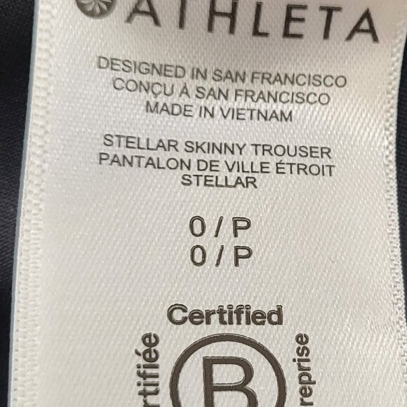 Athleta Stellar Trouser in Black NWT - Picture 8 of 9